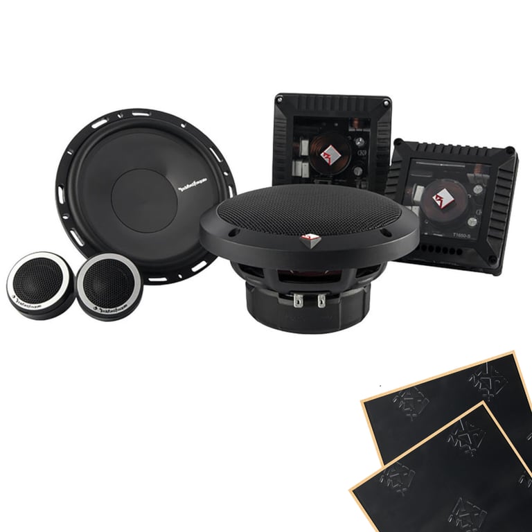 Rockford Fosgate T1650-S with Sound Damping Image 1