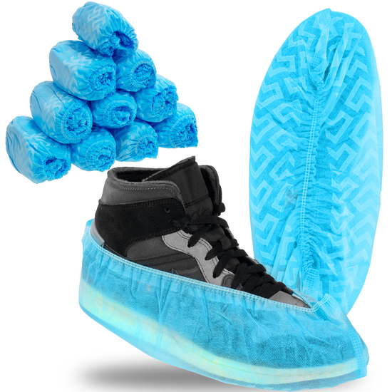 XRGO XSHC2 Premium Thick Disposable Non-Slip Shoe and Boot Covers Image 1
