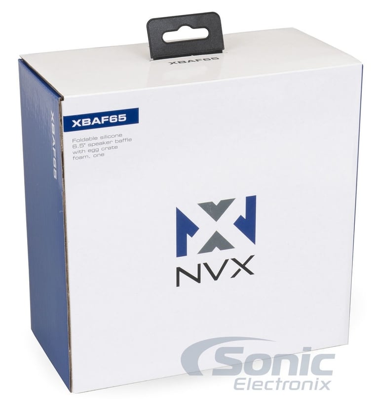 NVX XBAF65 Speaker Baffle Kit + Sound Damping + 6 Piece Panel Removal Kit Image 13