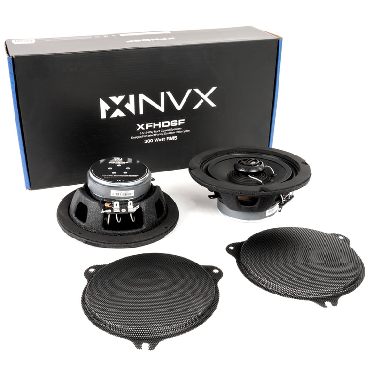 Soundstream Reserve WHD14+ with NVX XFHD6F Front Faring Speakers Image 3