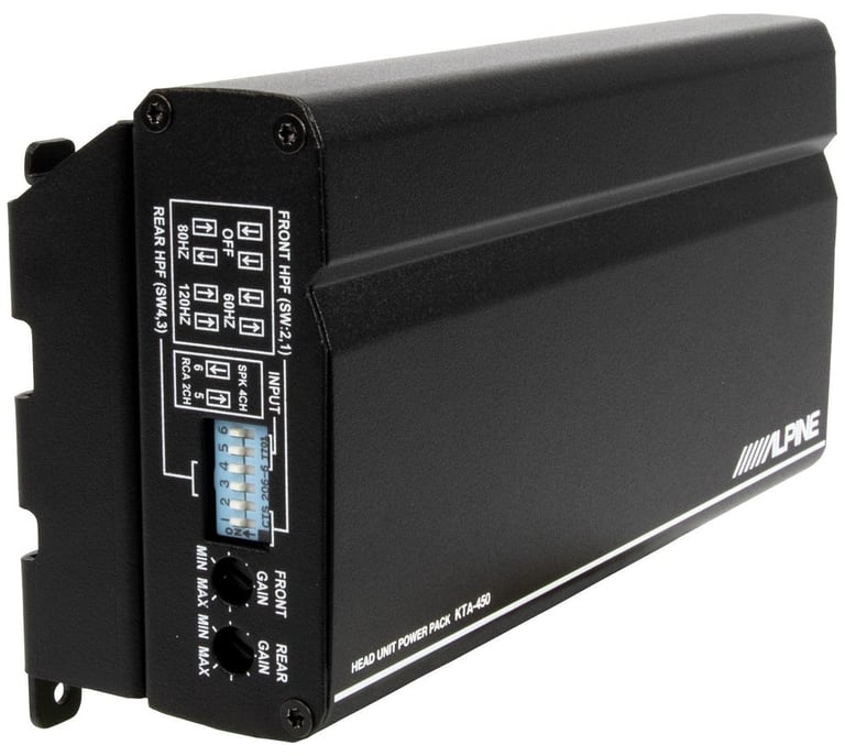 Alpine iLX-W670-S with KTA-450 Amplifier Image 10