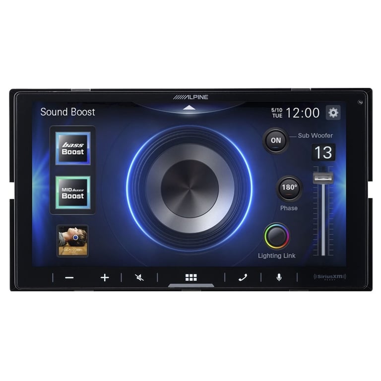 Alpine iLX-W670-S with KTA-450 Amplifier Image 2