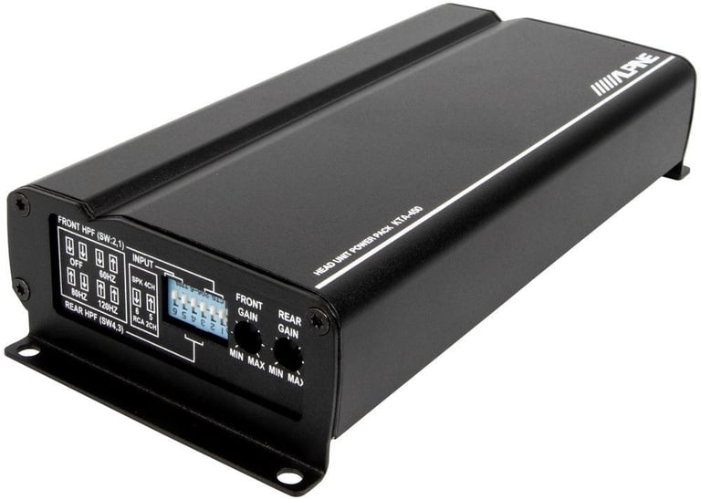 Alpine iLX-W670-S with KTA-450 Amplifier Image 8