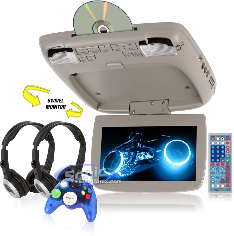Myron & Davis SDM185 (Gray) + Headphones + Game Pad Image 1