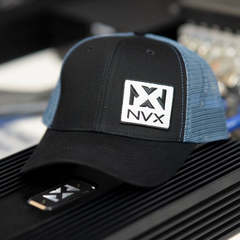 NVX Hat with Square Logo Image 3
