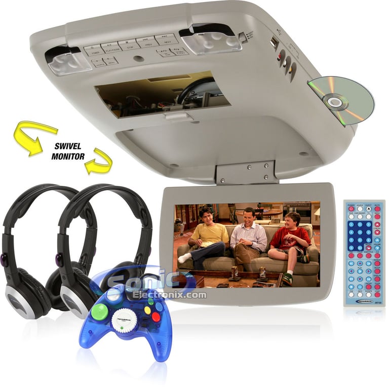 Myron & Davis GM185 (Gray) + Headphones + Game Pad Image 1