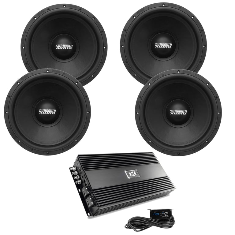 Sundown Audio SW-SACL15D2 + NVX XCA3K Image 1
