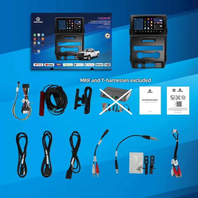 Vinland V13F1A09N Custom Fit Digital Receiver Package Image 11