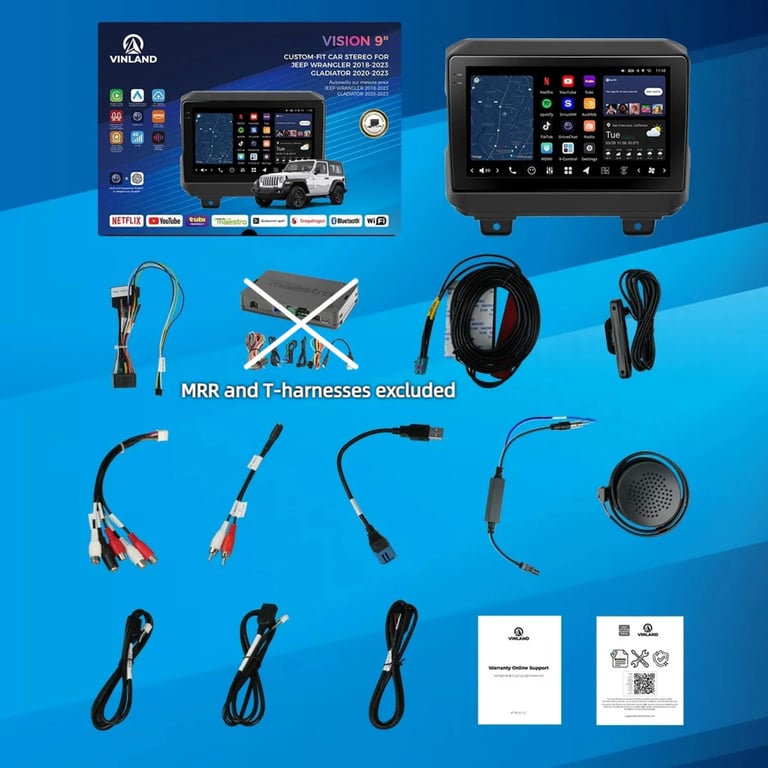 Vinland V13WR109N Custom Fit Digital Receiver Package Image 11