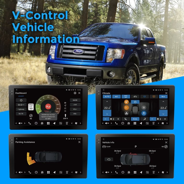 Vinland V13F1A09N Custom Fit Digital Receiver Package Image 5