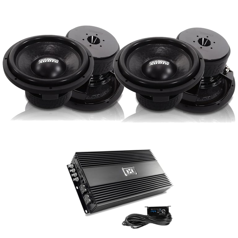 Sundown Audio SW-SACL12D4 + NVX XCA3K Image 1