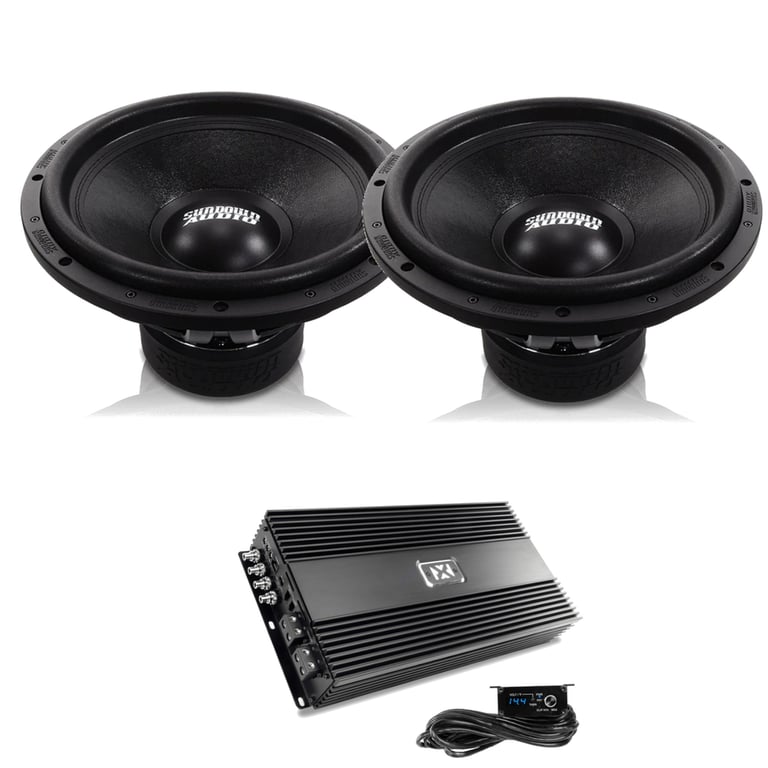 Sundown Audio SW-SAV215D4 + NVX XCA3K Image 1