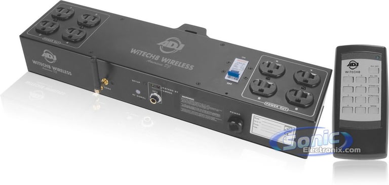 American DJ WiTECH 8 WIRELESS Image 1