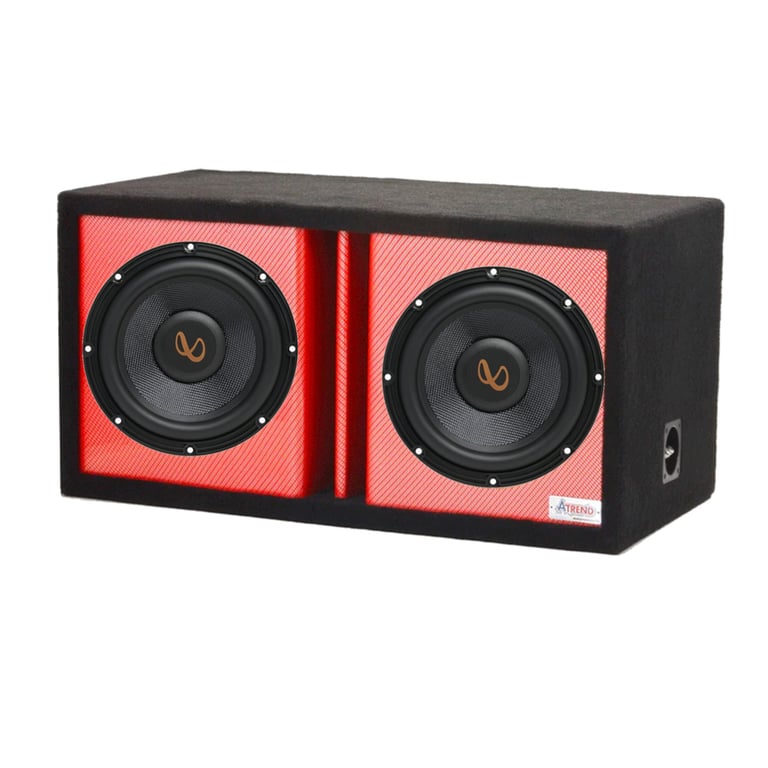 Infinity Kappa 103WDSSI w/ Atrend 10DVR - Red Carbon Fiber Image 1