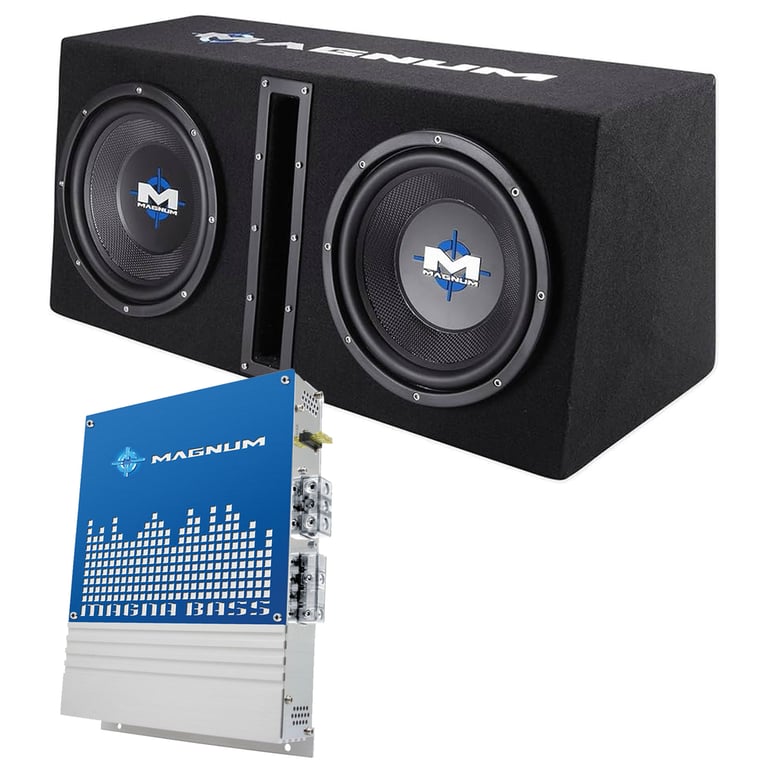 MTX Audio Magnum Subwoofer Bass Package MB210SP Open Box (Complete) Image 1