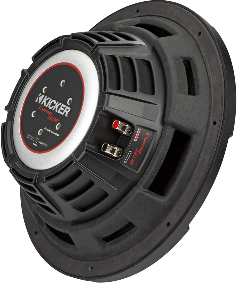 Kicker 48CWR124 12 Inch 1000 Watt 4 Ohm DVC Car Audio Stereo Subwoofer (4 Pack) Image 4