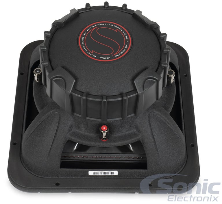 Kicker L7R 10 Inch 1000W Max Power 4 Ohm DVC Square Car Audio Subwoofer (3 Pack) Image 4