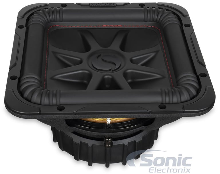 Kicker L7R 10 Inch 1000W Max Power 4 Ohm DVC Square Car Audio Subwoofer (3 Pack) Image 3