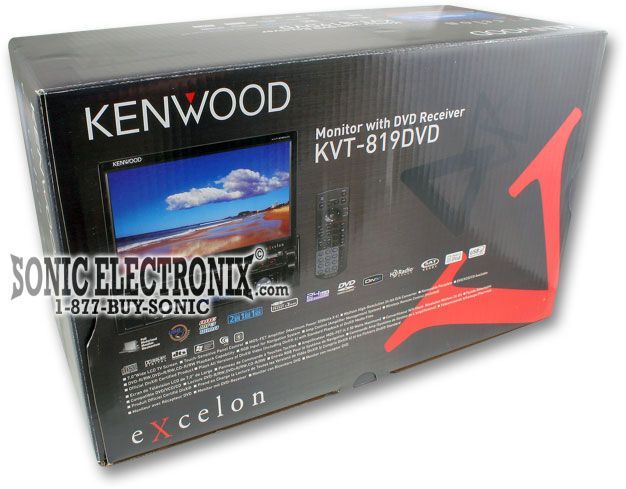 Kenwood eXcelon KVT-819DVD Image 9