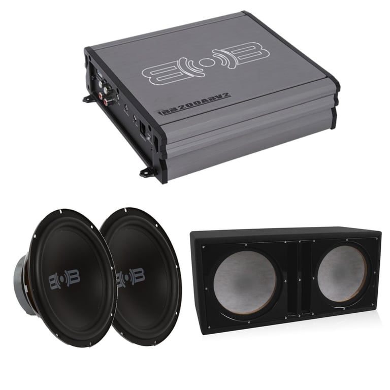 Belva BB200ABv2 + (2)BPKGW104 w/ BBX210BK (BLACK) Image 1