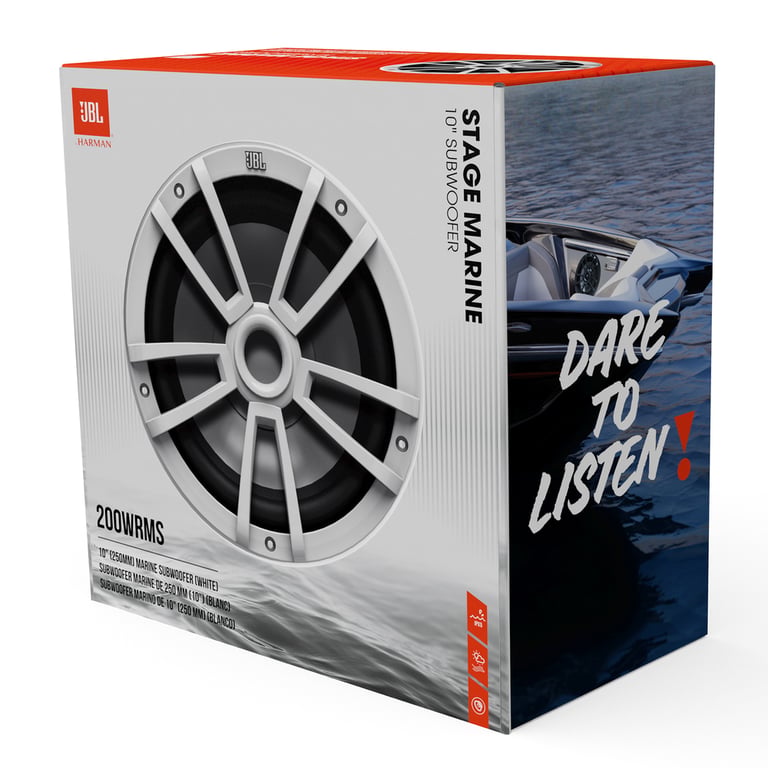 JBL Stage Marine 10 (JBLMARSUBST10WHTAM) Image 4