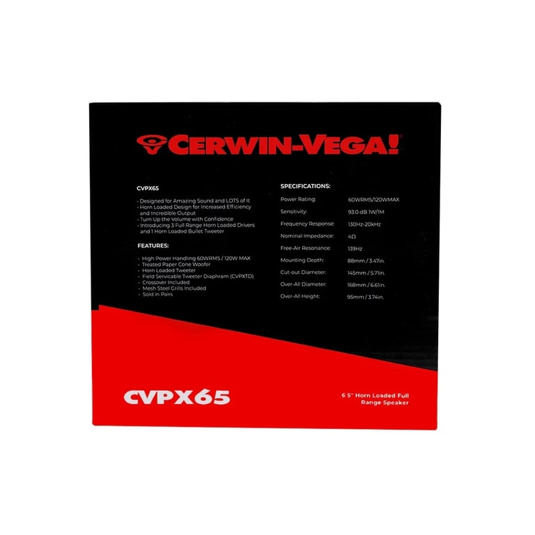 Cerwin-Vega CVPX65 (Sold Individually) Image 6