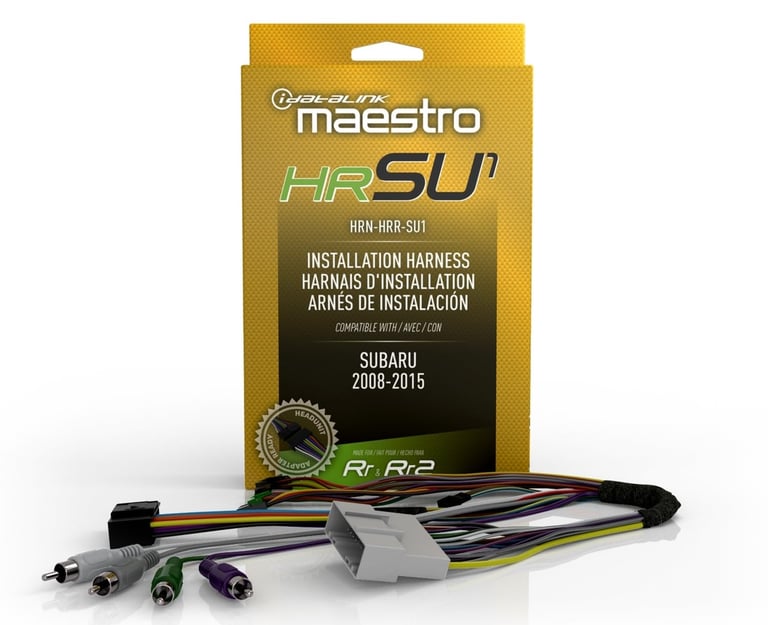 iDataLink Maestro HRN-HRR-SU1 Wiring Harness Image 3