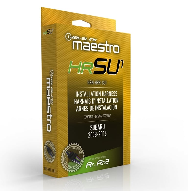 iDataLink Maestro HRN-HRR-SU1 Wiring Harness Image 1