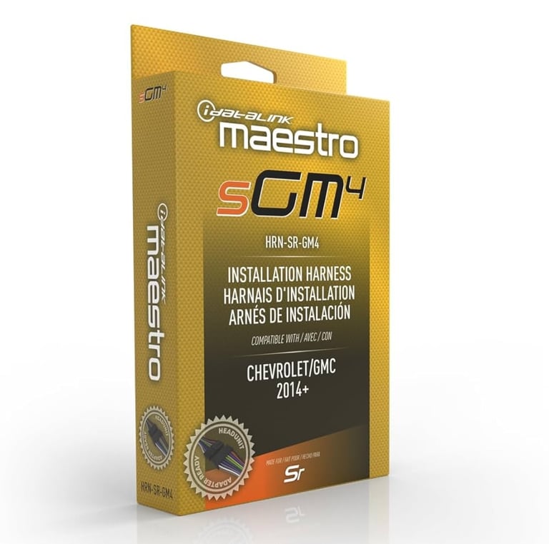 iDataLink Maestro HRN-SR-GM4 Wiring Harness Image 2