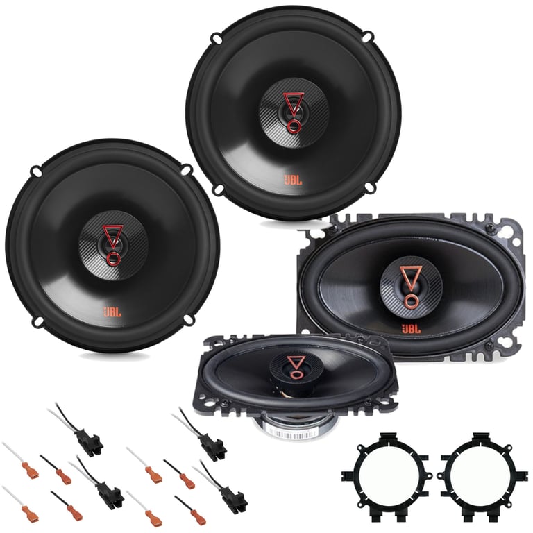 JBL Stage3 627F + 6427 Complete Speaker Replacement Kit Image 1