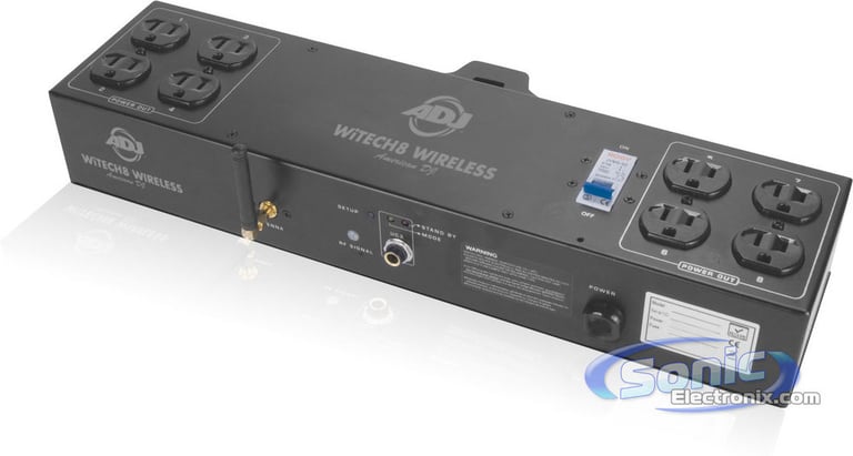 American DJ WiTECH 8 WIRELESS Image 2