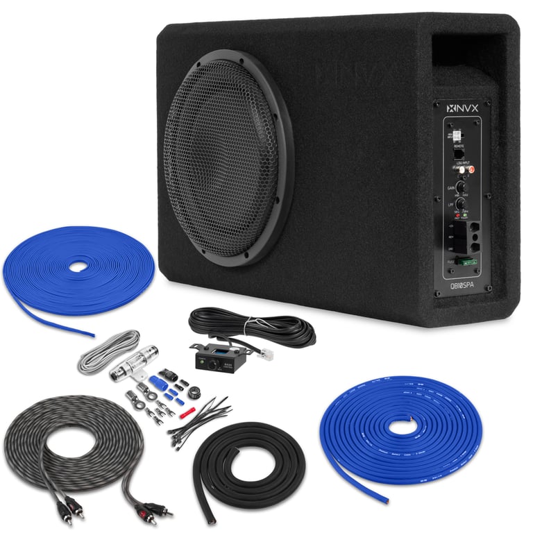 NVX QB10SPA with Free BAK82BL Amp Kit Image 1