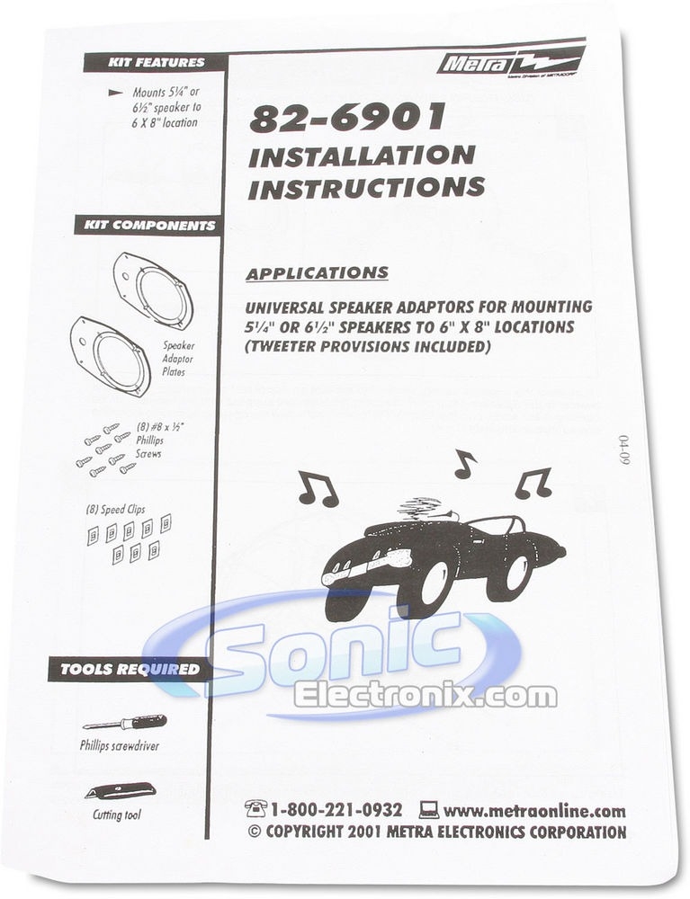 JBL Stage1 621 Complete Speaker Replacement Kit Image 15