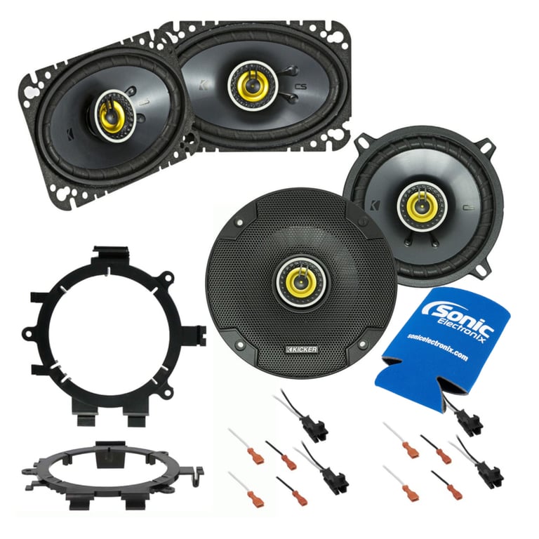 Kicker CS Series Factory Speaker Upgrade Package Image 1