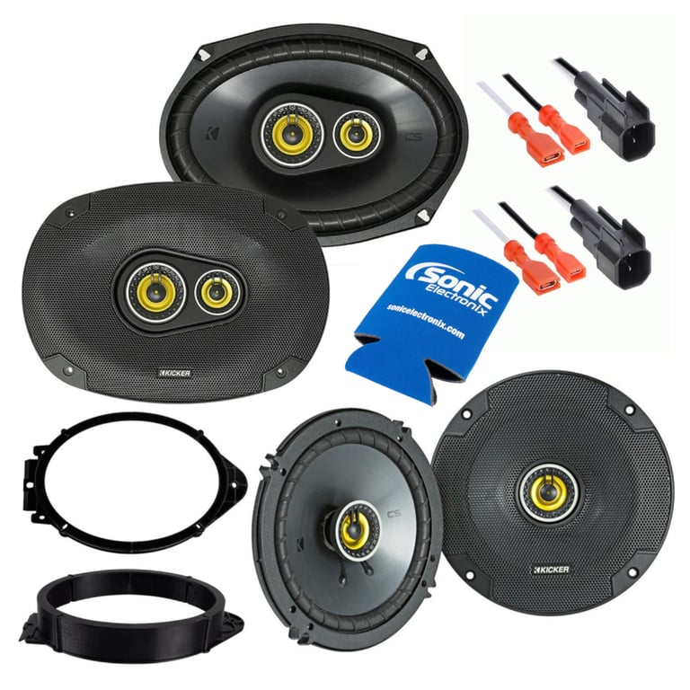 Kicker CS Series Factory Speaker Upgrade Package Image 1