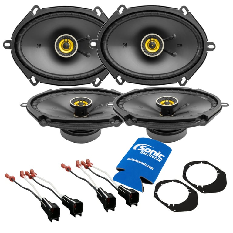 Kicker CS Series Complete Factory Speaker Replacement Package Image 1