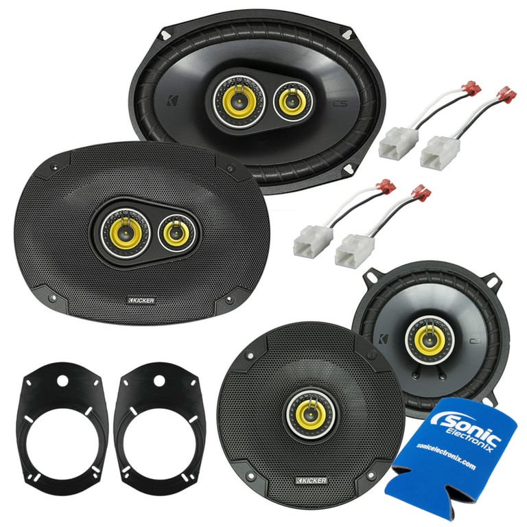 Kicker CS Series Factory Speaker Upgrade Package Image 1
