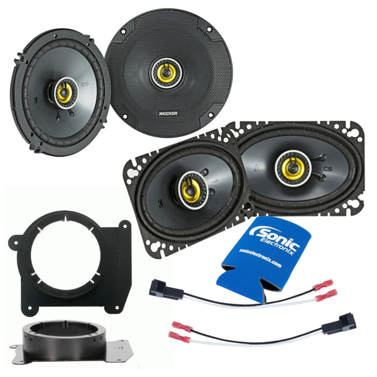 Kicker CS Series Factory Speaker Upgrade Package Image 1