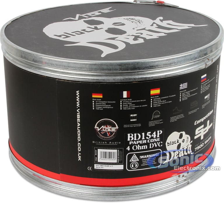 VIBE Audio BlackDeath15P Image 9