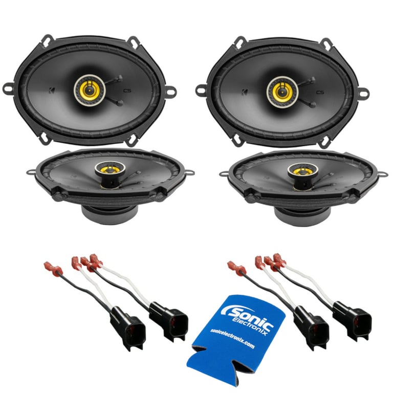 Kicker CS Series Factory Speaker Upgrade Package Image 1