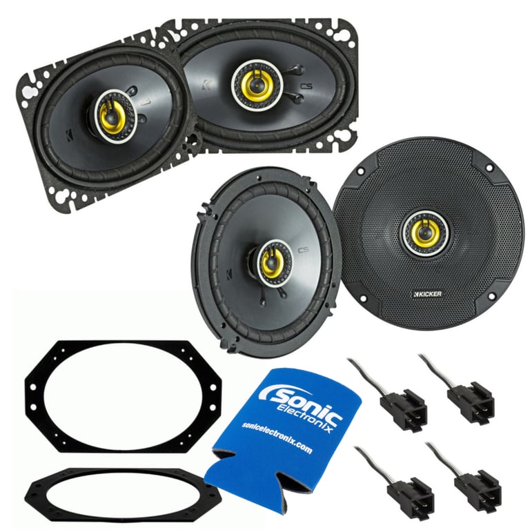 Kicker CS Series Complete Factory Speaker Replacement Package Image 1