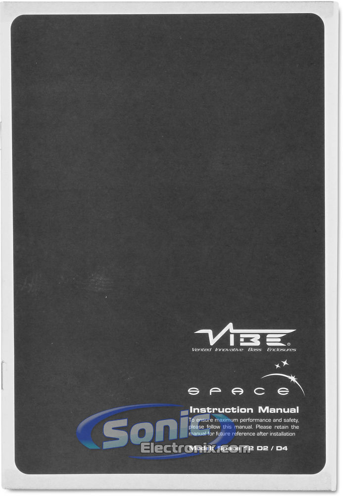VIBE Audio SPACE12D4-V4 Image 8