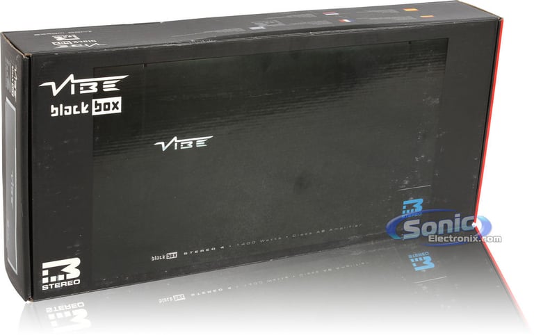 VIBE Audio Black Box STEREO4 R/B Image 9