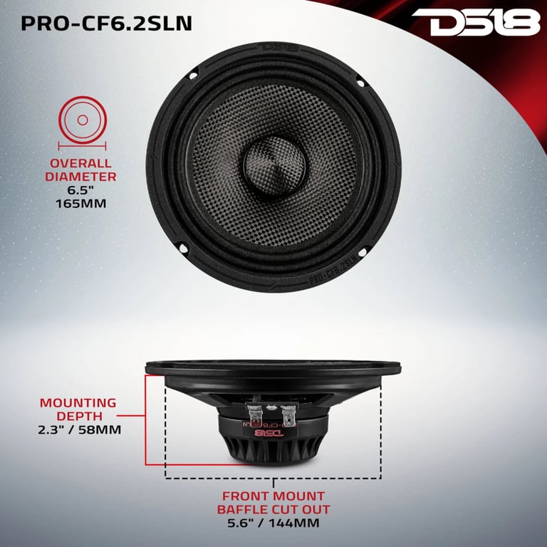 DS18 PRO-CF6.2SLN (Sold Individually) Image 7