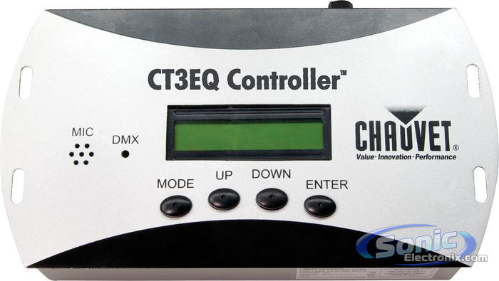 Chauvet COLORtube 3.0 EQ Controller (CT3EQ) Image 2