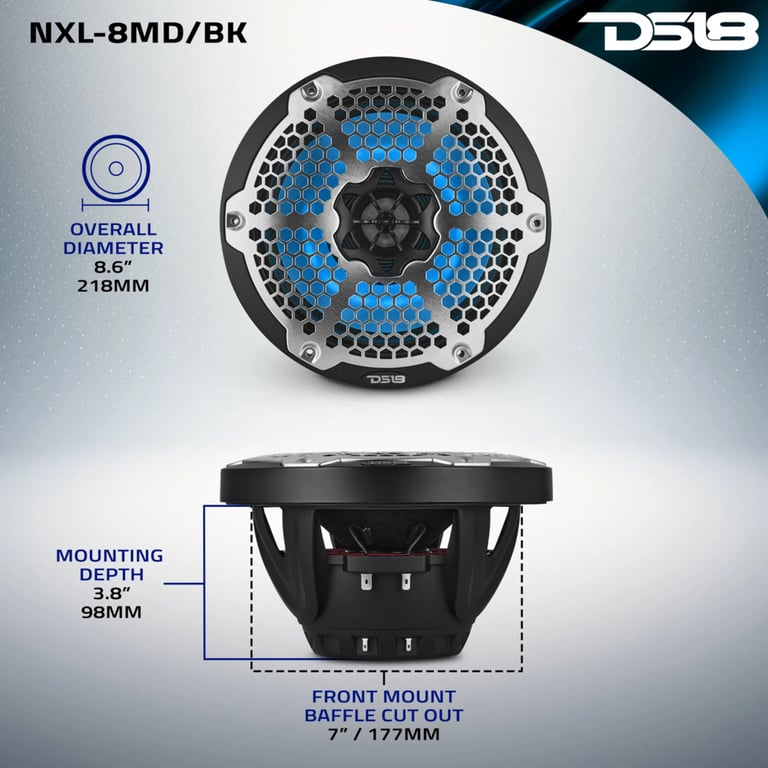 DS18 NXL-8MD/BK Image 11