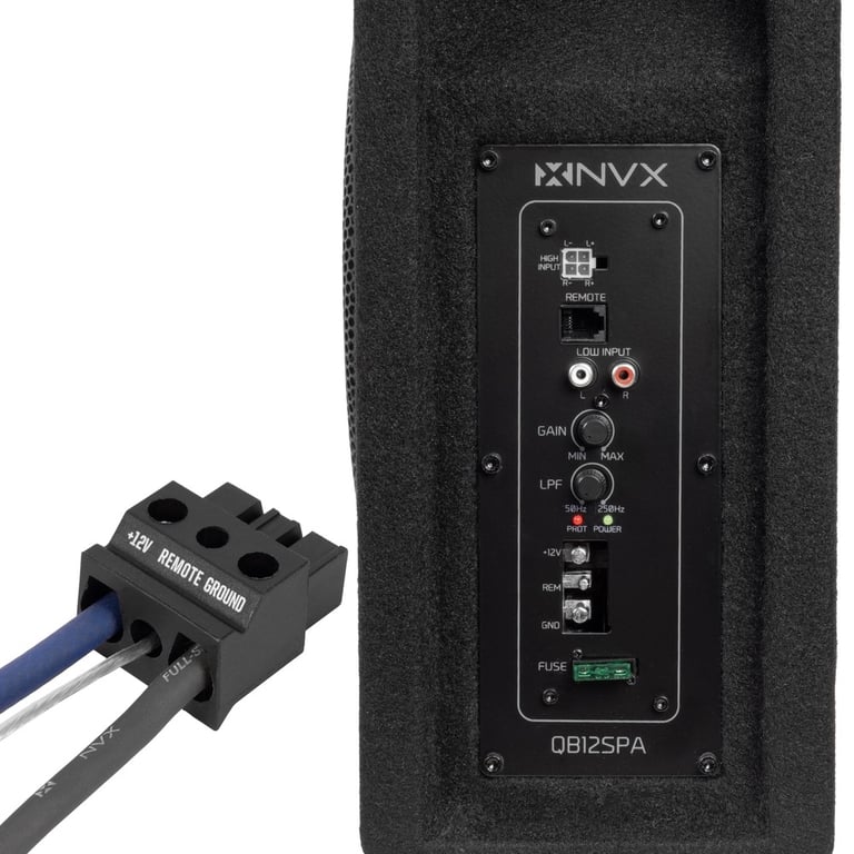 NVX Audio Upgrade Kit &ndash; QB12SPA with 2 Pair 6x9" Speakers Image 4