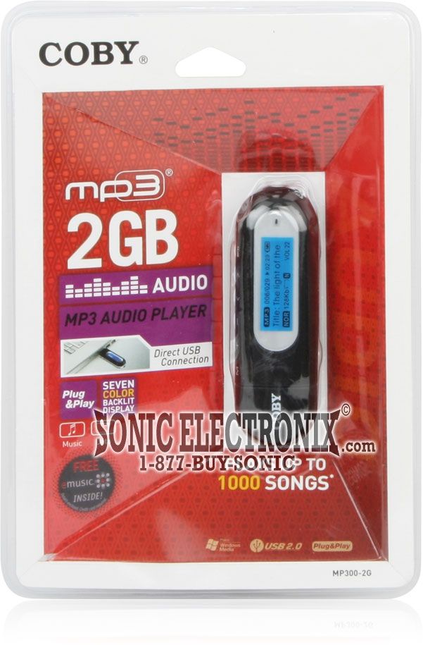 Coby MP300-2G Image 2