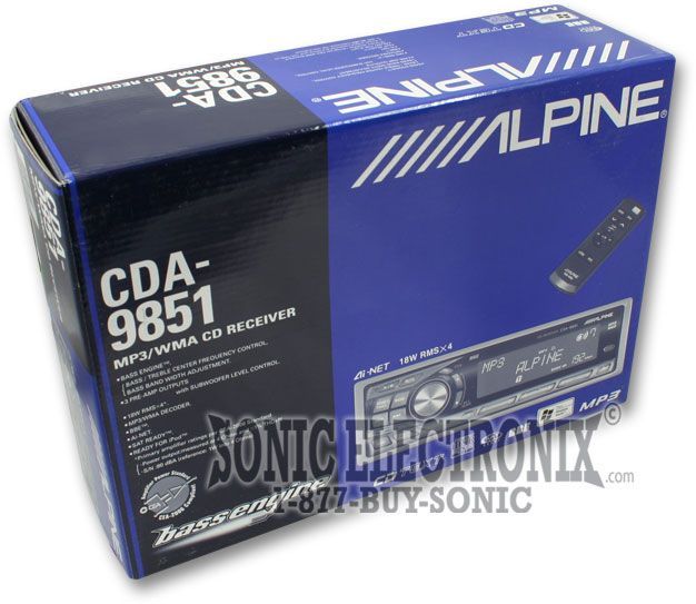 Alpine CDA-9851 Image 7
