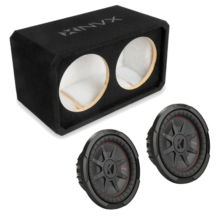NVX NE102S w/ Kicker CWRT102 (48CWRT102) (Sold Individually) Image 1